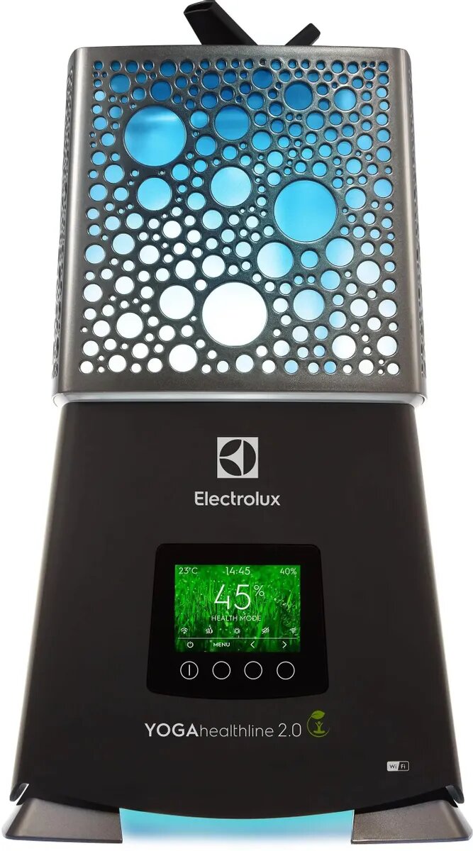 Увлажнитель воздуха Electrolux EHU-3910D, ультразвуковой, 9,4 л, чёрный