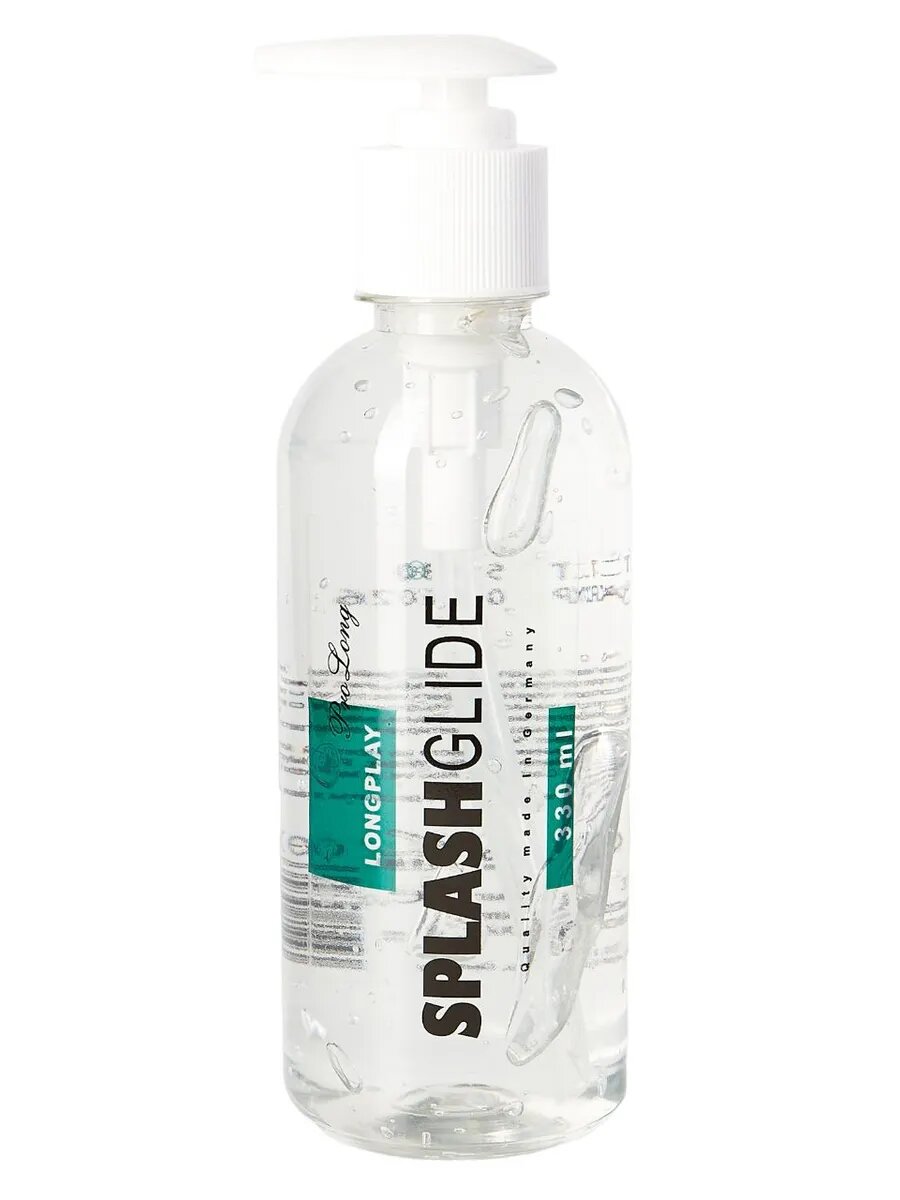 Лубрикант Splashglide "Long Play Prolong", на водной основе, пролонгирующий, 330мл — фото 1