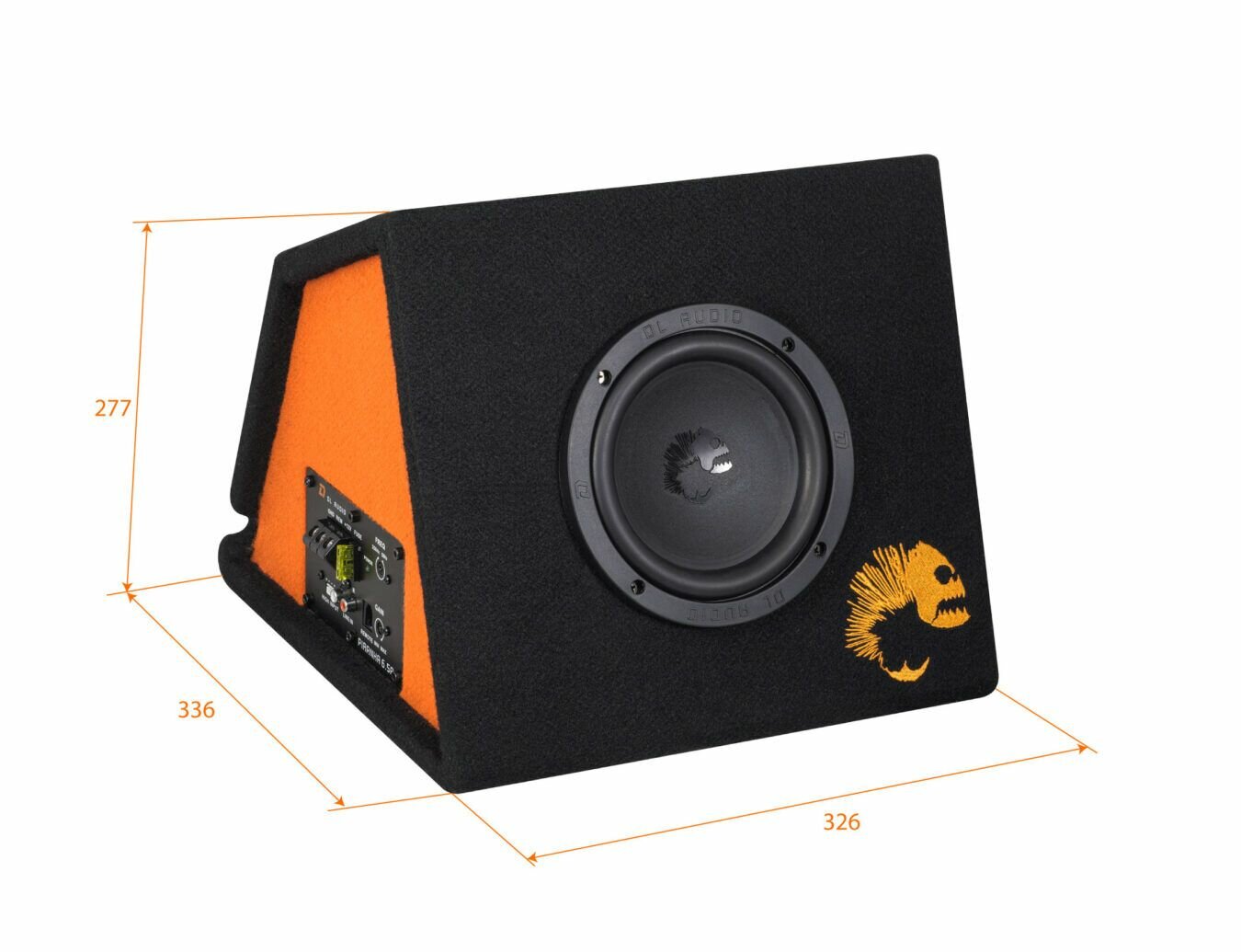 Сабвуфер автомобильный активный DL Audio Piranha 6.5A