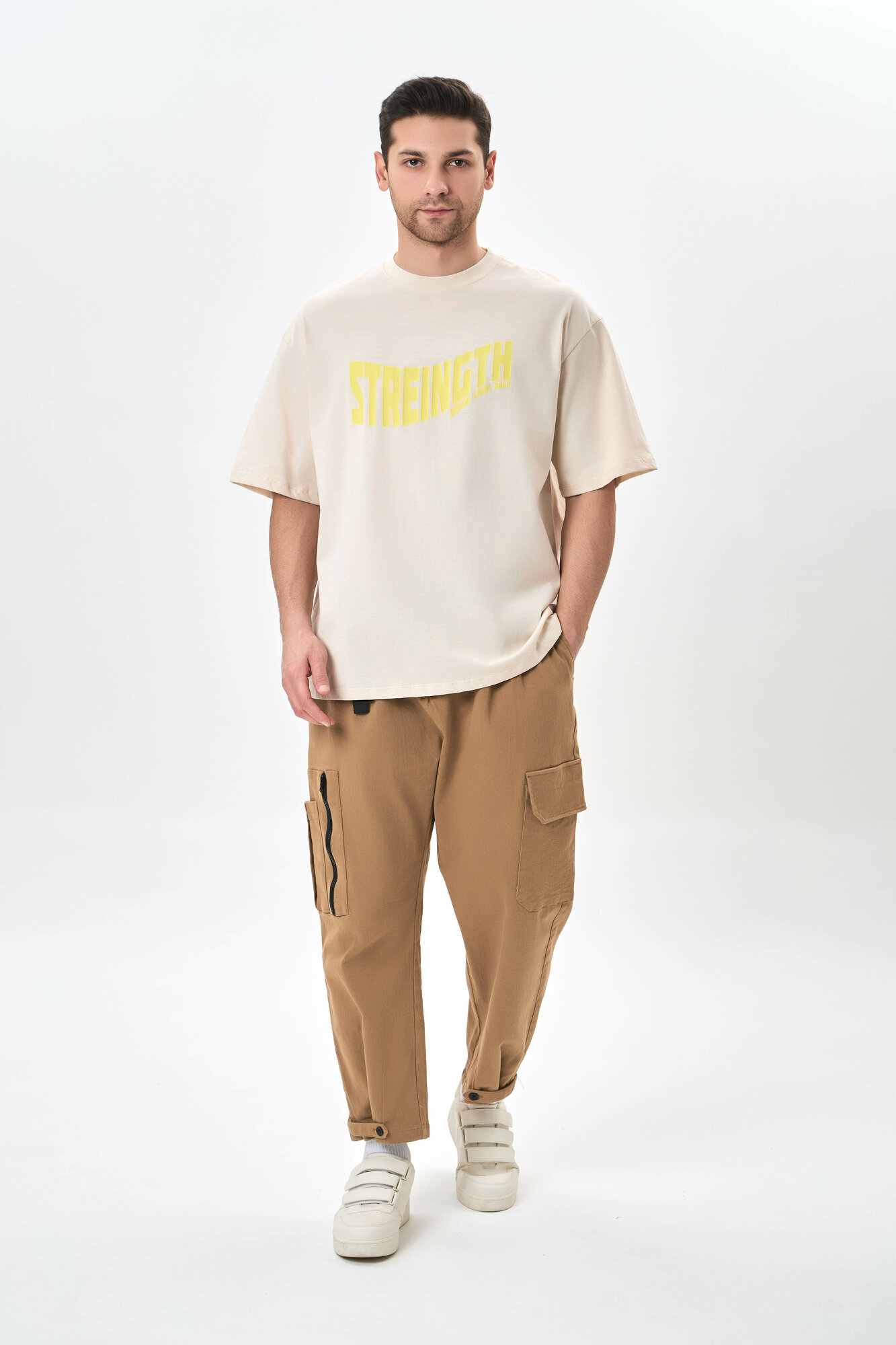 Футболка спортивная TERRA PRO TERRA PRO, размер L, whisper white — фото 1