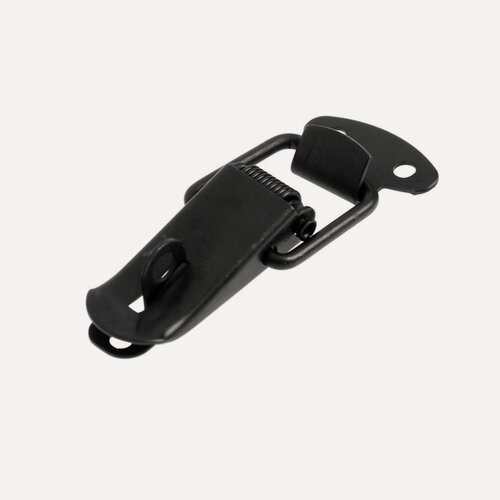 Изображение товара Замок-защелка на ящик, 3,5 см, железный, цвет черный, с проушиной, 4 шт