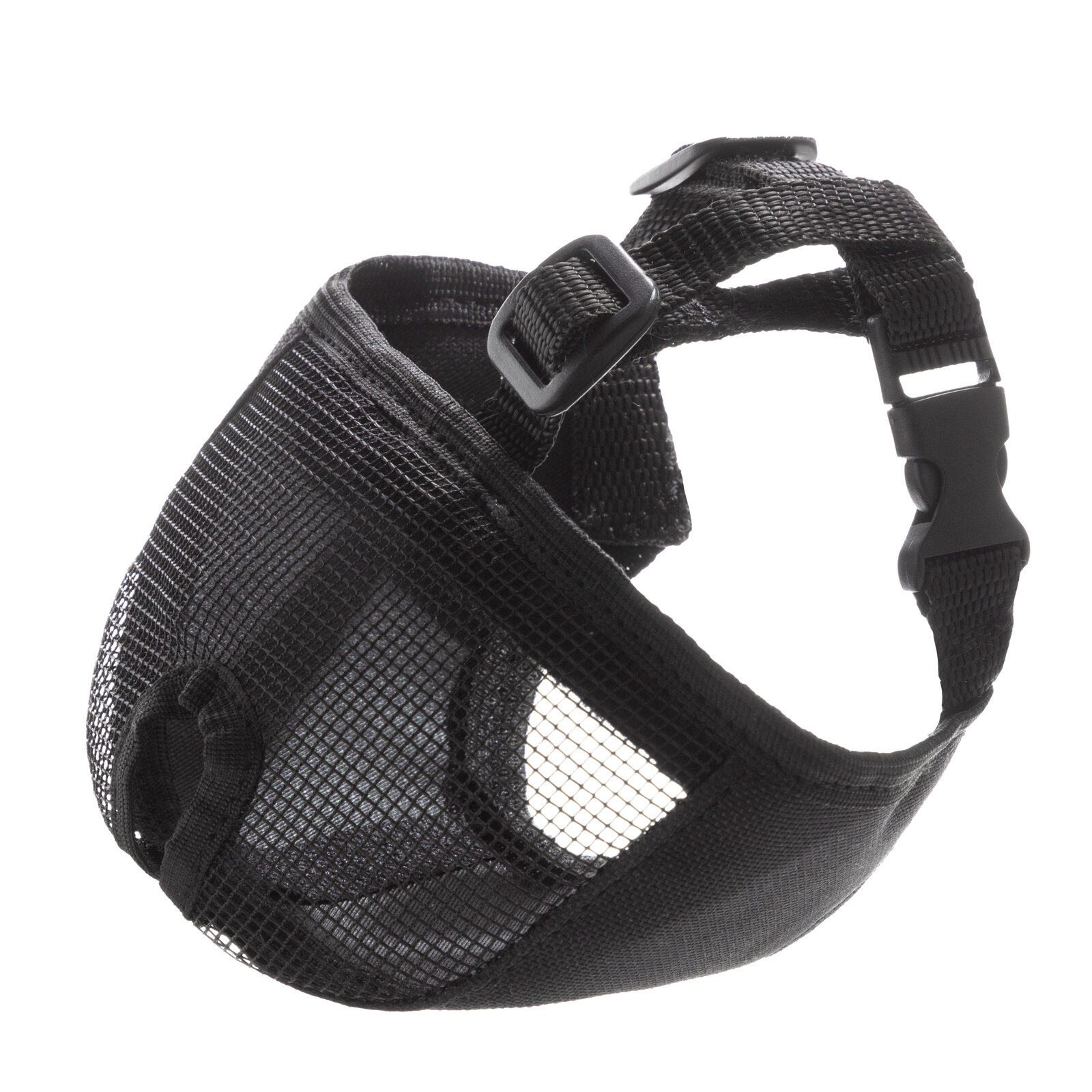 Намордник для собак короткомордых пород нейлоновый сетчатый XS, Gamma