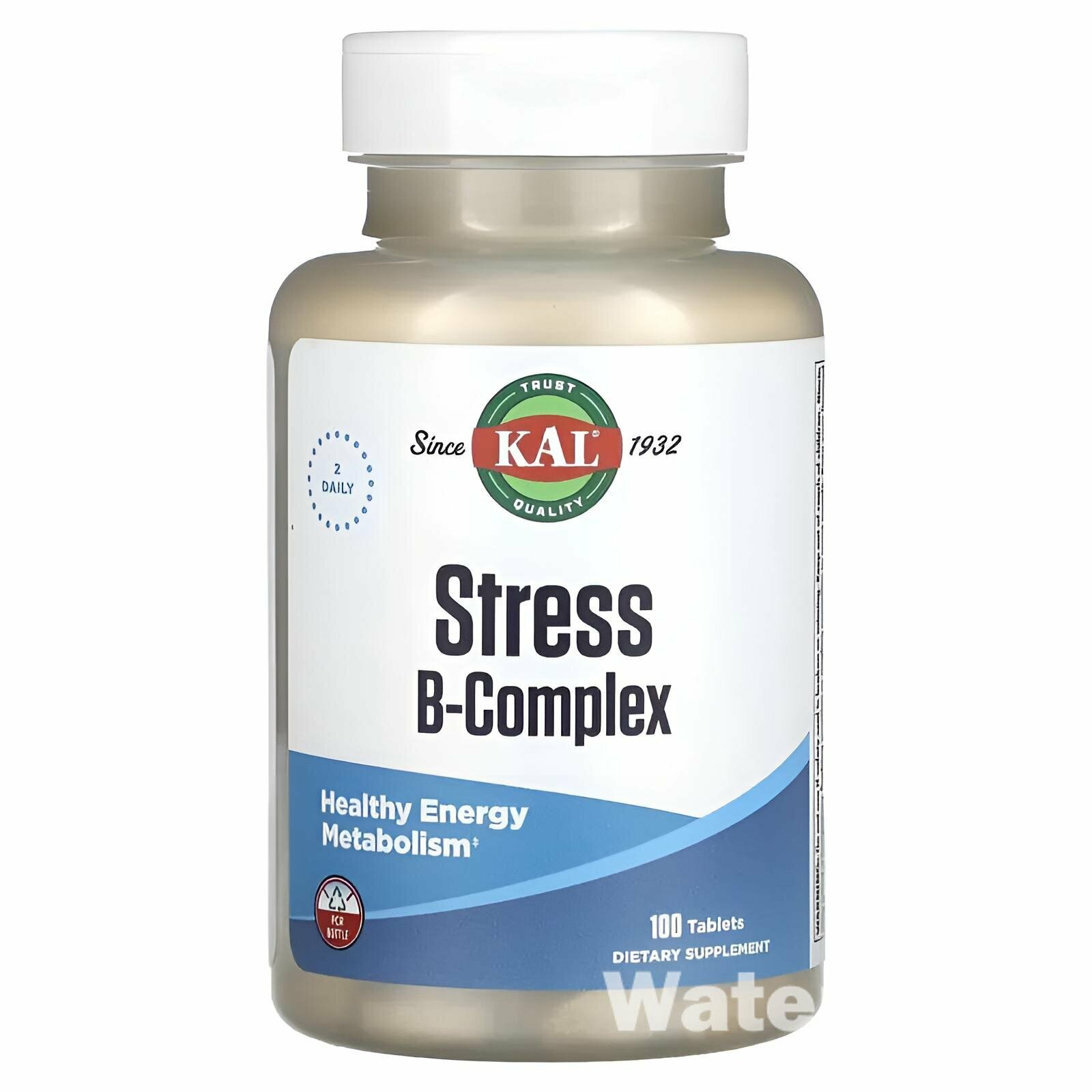 KAL Stress B‑Complex N100 — комплекс витаминов B для энергии, нервной системы и стресса