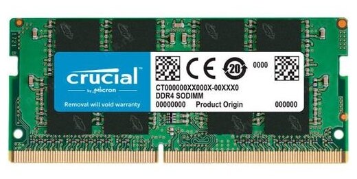 Оперативная память 16 ГБ 1 шт. Crucial CT16G4SFRA32A
