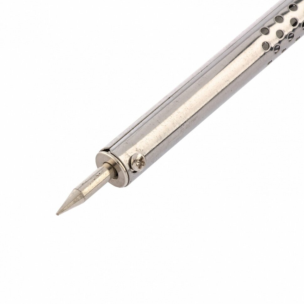 Паяльник с ручкой из дерева, 60 Вт, 220 В Sparta, 913103 — фото 1