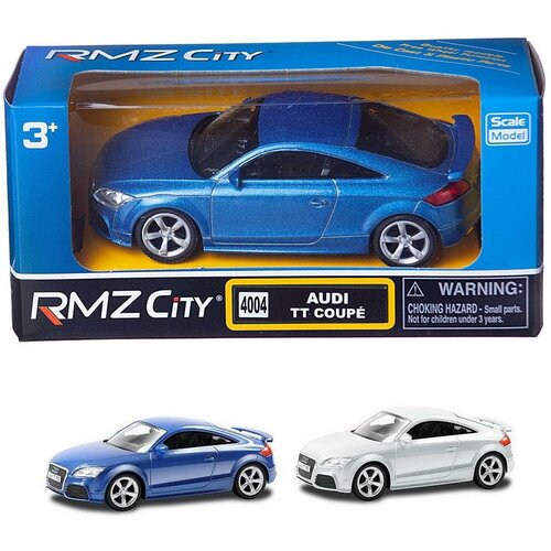 Машинка металлическая Uni-Fortune RMZ City 1:43 Audi TT Coupe, без механизмов, 2 цвета (синий белый) 444004BLU машинка металлическая uni fortune rmz city 1 43 audi tt coupe без механизмов 2 цвета синий белый 444004blu