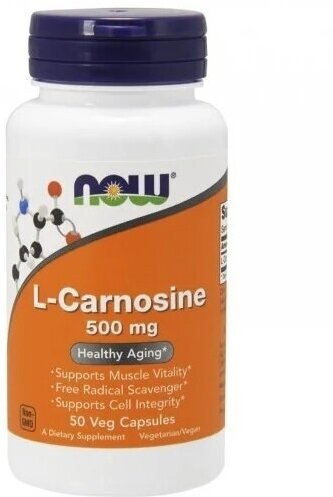 NOW L-Carnosine 500 mg 50 vcaps