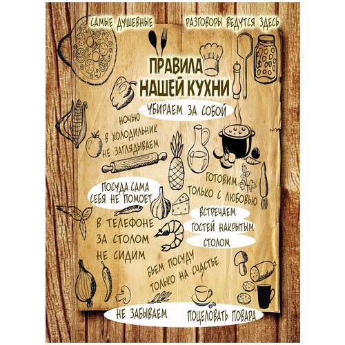 Магнит на холодильник с панно 