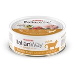 Влажный корм для кошек Italian Way Classic Fit, с курицей, с рисом 80 г - изображение