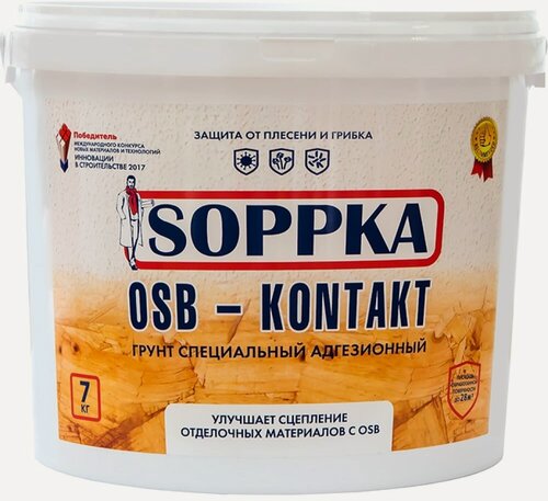 Изображение товара Адгезионный грунт для OSB SOPPKA 7 кг СОП-Контакт7