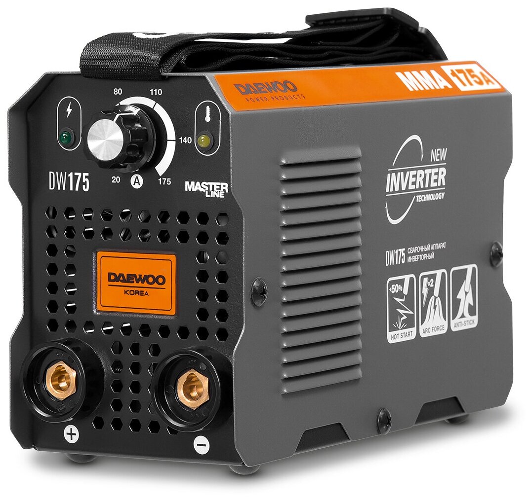 Сварочный аппарат инверторного типа Daewoo Power Products DW 175 MMA