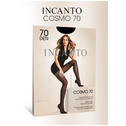 Колготки Incanto Cosmo, 70 den, размер 3, черный