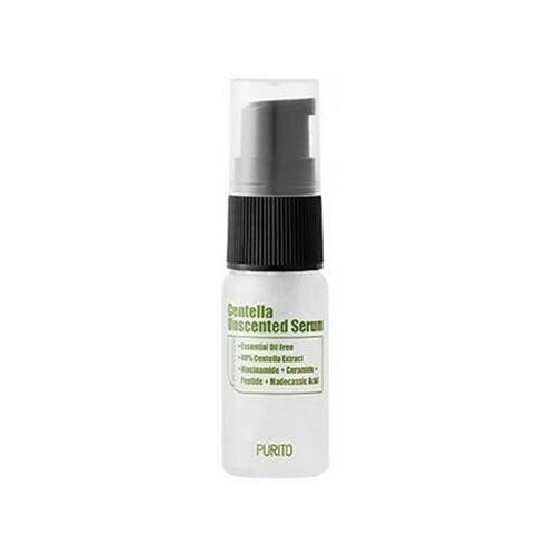 Безмасляная сыворотка для чувствительной кожи пробник [Purito] Centella Unscented Serum Mini