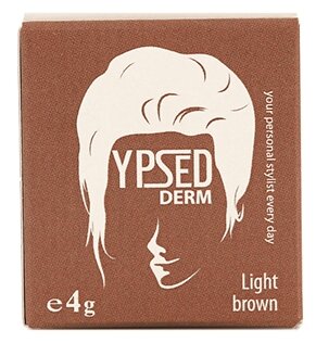 YPSED Пудра Derm, light brown, 4 г