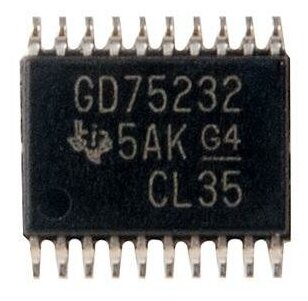 Микросхемы / Микросхема INTERFACE GD75232PWR TSSOP-20