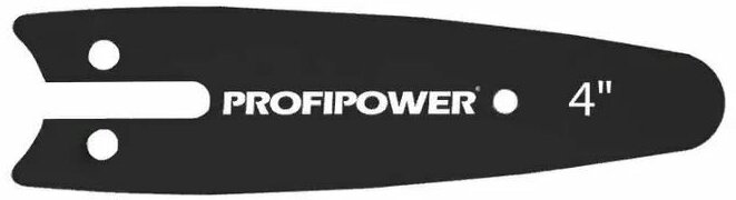 Пильная шина для аккумуляторной пилы PROFIPOWER 4 дюйма - 13 см; 28 звеньев