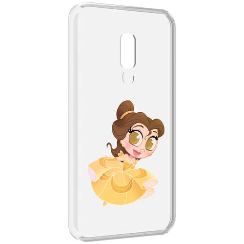 Чехол MyPads мини-принцесса женский для Meizu 15 задняя-панель-накладка-бампер