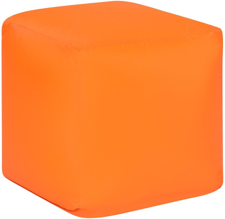 Пуфик DreamBag Куб Оранжевый, оксфорд