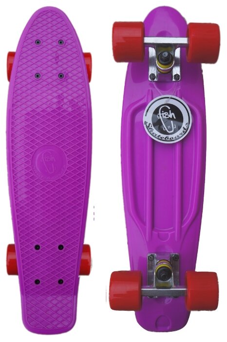 Круизер Fish Skateboards 22" Фиолетовый