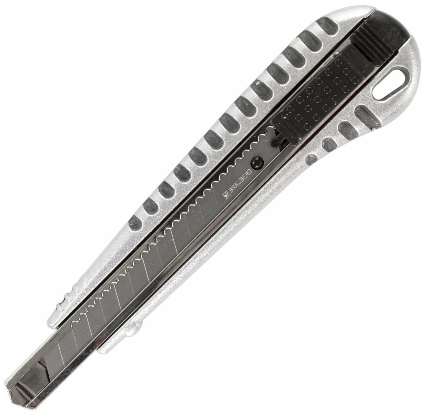 BRAUBERG Нож универсальный Metallic 236971, 9 мм