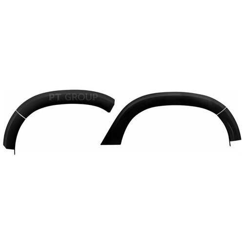 Накладки на крылья (8 шт) (ABS) RENAULT Duster 2021-