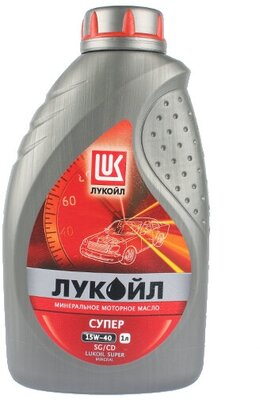 Масло моторное ЛУКОЙЛ Супер SG/CD 15W40 1л