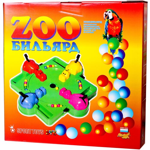 Игра «Зообильярд» настольная спортивная игра зообильярд