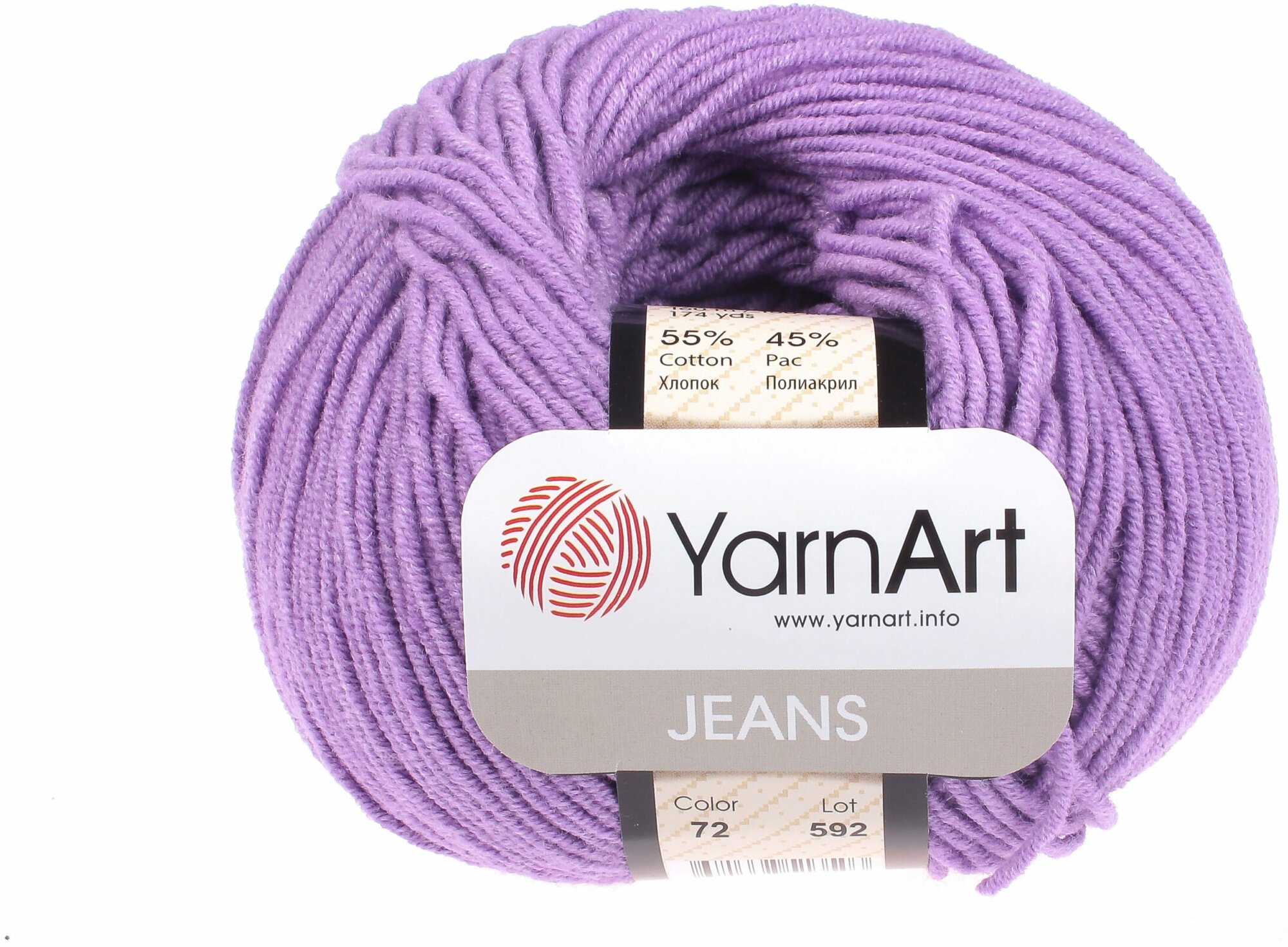  YarnArt Jeans, 2, (72 ), 55 % , 45 % , 50 , 160 