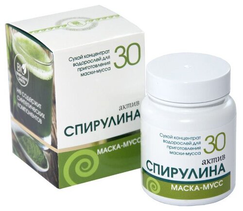 Арго Спирулина актив маска-мусс, 30 г