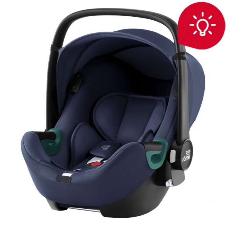 Детское автокресло Britax Romer Baby-Safe iSense Indigo Blue группа 0+ от 0 до 13 кг