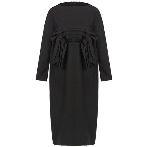 Платье Nuovo Borgo, повседневное, размер 54, черный