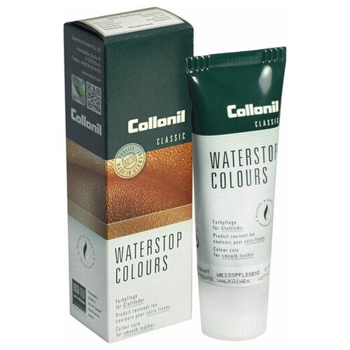Крем COLLONIL Waterstop tube защита и уход для гладкой кож, бежевый, 75 ml.