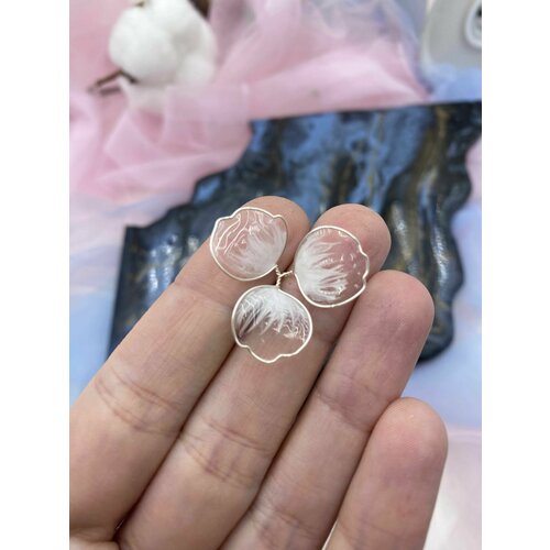 Цветы для изготовления украшений диаметр 2,5 см в упаковке 5 штук