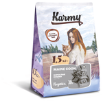Сухой корм для кошек Karmy с индейкой 1.5 кг - изображение