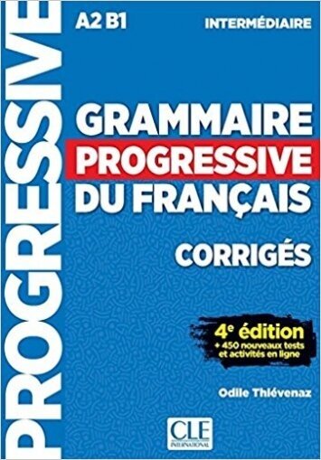 Grammaire progressive du fran&#231; ais. Niveau interm&#233; diaire. Corrig&#233; s
