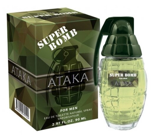 Today Parfum Мужской Super Bomb Ataka Туалетная вода (edt) 90мл