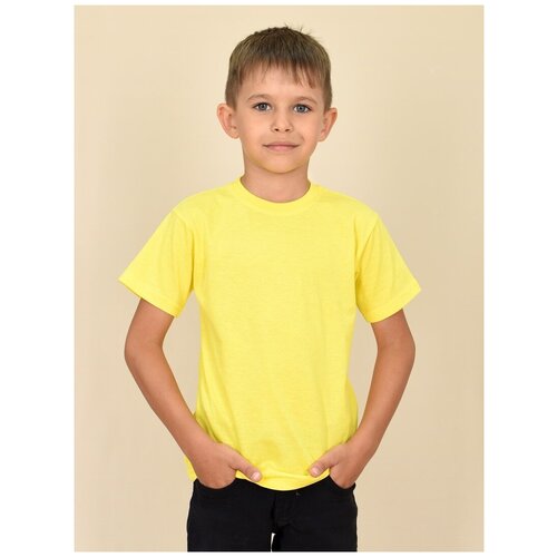 фото Футболка lidэко, размер 64/122, желтый