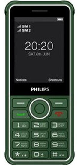 Мобильный телефон Philips Xenium E2301 Зеленый