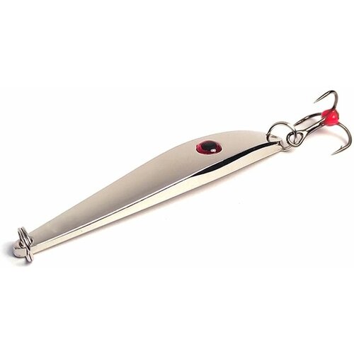 зимняя блесна hitfish winter spoon 7009 60mm 10gr col 01 silver Блесна вертикальная HitFish WINTER SPOON 7009 (5 гр, 52 мм, #01) Silver