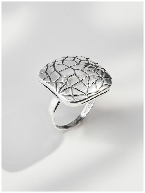 Кольцо Shine & Beauty, размер 18.5, серебряный