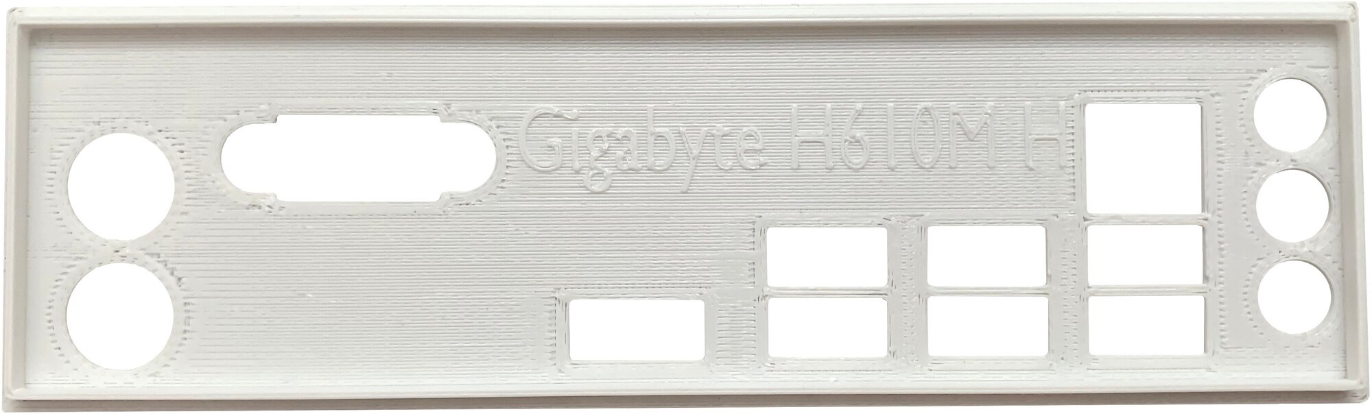Заглушка для компьютерного корпуса к материнской плате Gigabyte H610M H