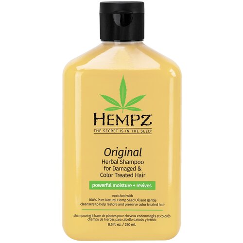 Шампунь hempz original herbal shampoo for damaged & color treated hair