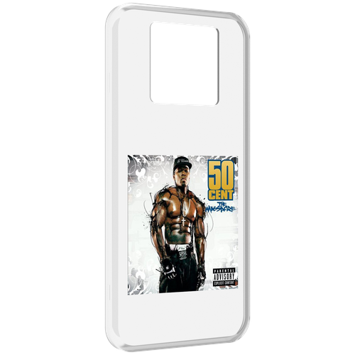 Чехол MyPads 50 Cent - The Massacre для Black Shark 3 5G / Black Shark 3S задняя-панель-накладка-бампер