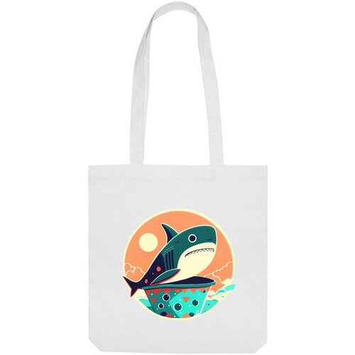 фото Сумка шоппер us basic, белый