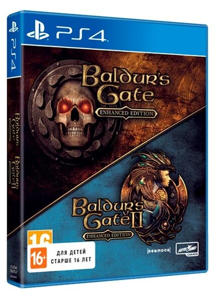 Baldur's Gate: Enhanced Edition + Baldur's Gate 2 (II): Enhanced Edition Русская версия (PS4)