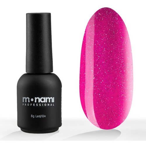 Гель-лак для ногтей Monami Millennium Hot Pink , 8 г гель лак monami millennium green 8 г