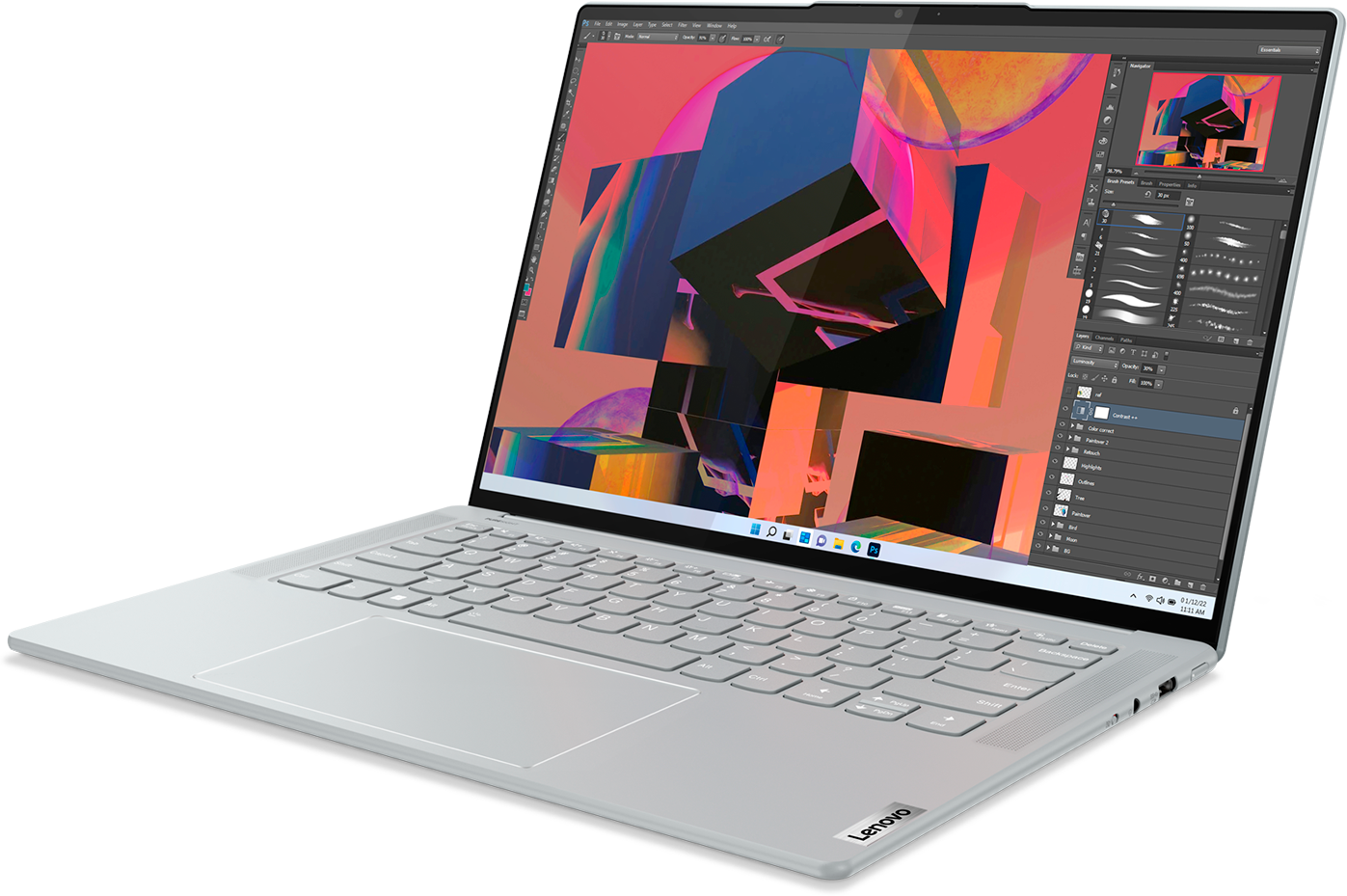 Ноутбук Lenovo Yoga Slim 7 ProX 14IAH7 (82TK00BNRU) - фото №3
