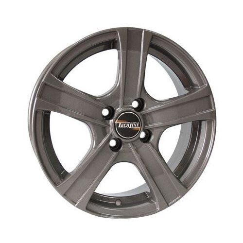 фото Колесный диск tech-line 539 6х15/4х100 d60.1 et40, 6.5 кг, gr