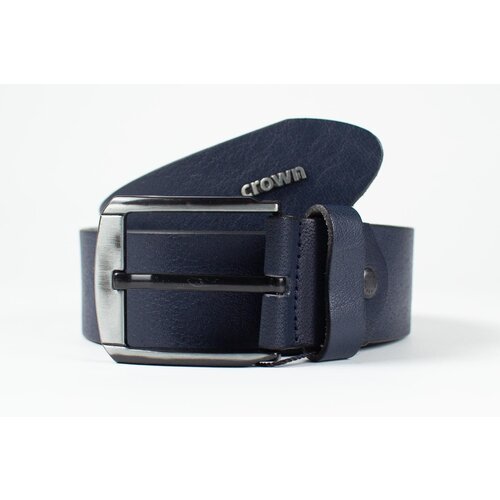 фото Ремень crown, размер 120, синий