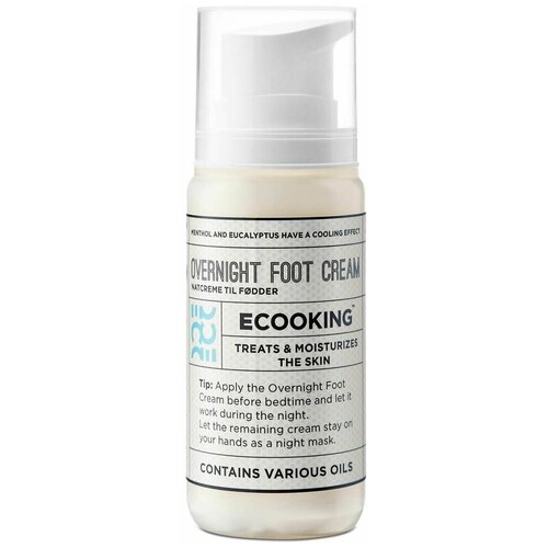 ECOOKING Ночной крем для ног Overnight Foot Cream